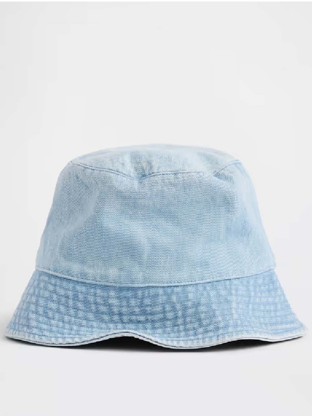 NWT Y2K Style 90's GAP Blue Denim Bucket Hat Light Wash